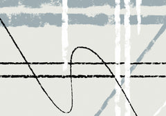 Wall mural Messy Lines 2 – fototapet med unikt motiv som skapar en inspirerande fondvägg