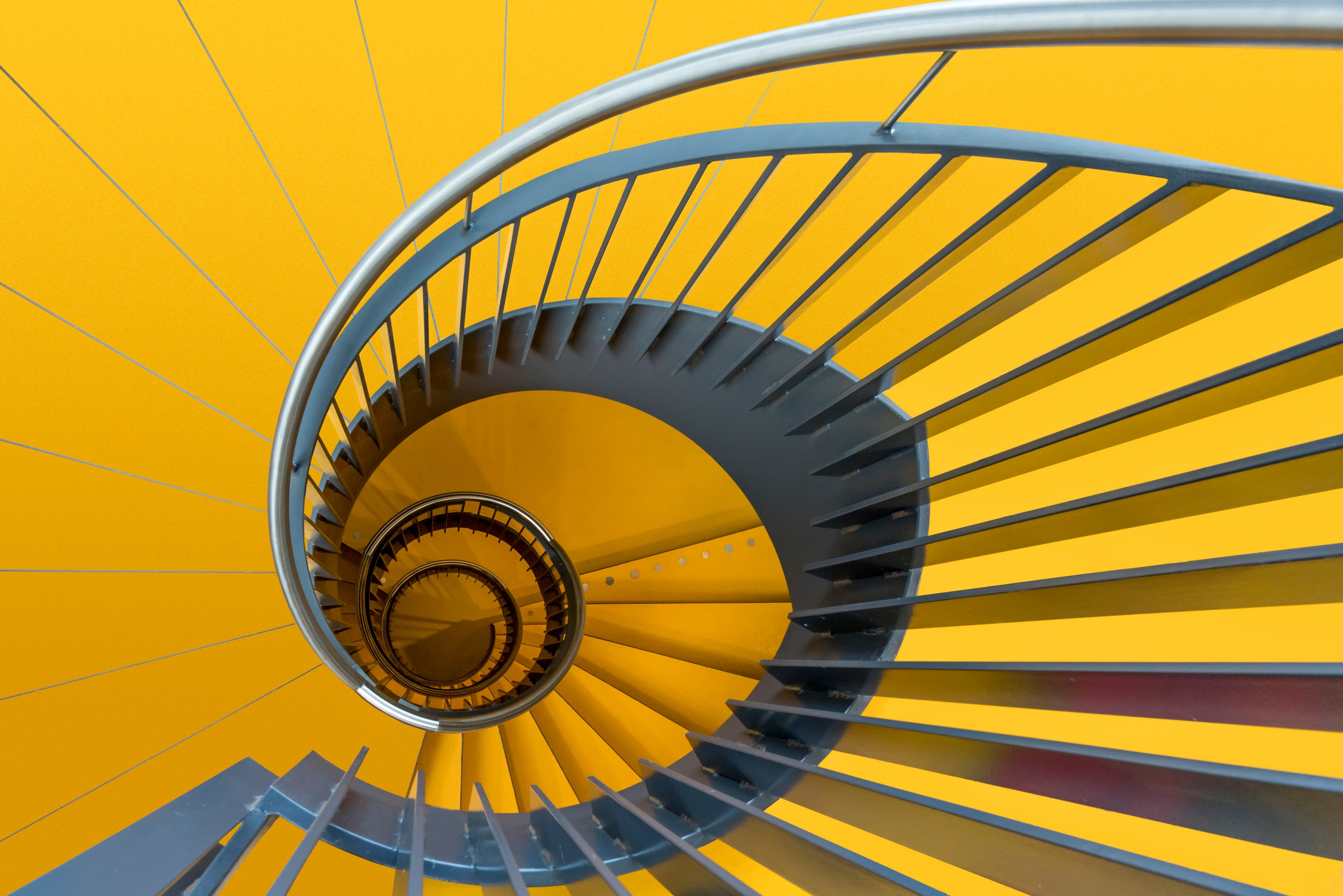 Yellow swirl