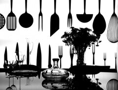Wall mural Dining Room Table – fototapet med unikt motiv som skapar en inspirerande fondvägg