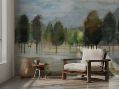 Abstract Forest Landscape