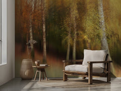Golden Birch Forest