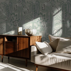 Lemurs Jungle Pattern