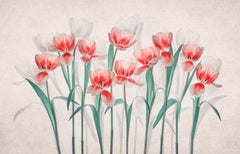 Wall mural Joy of Spring – fototapet med unikt motiv som skapar en inspirerande fondvägg