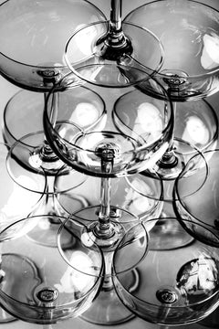 Wall mural Champagne tower_8 – fototapet med unikt motiv som skapar en inspirerande fondvägg