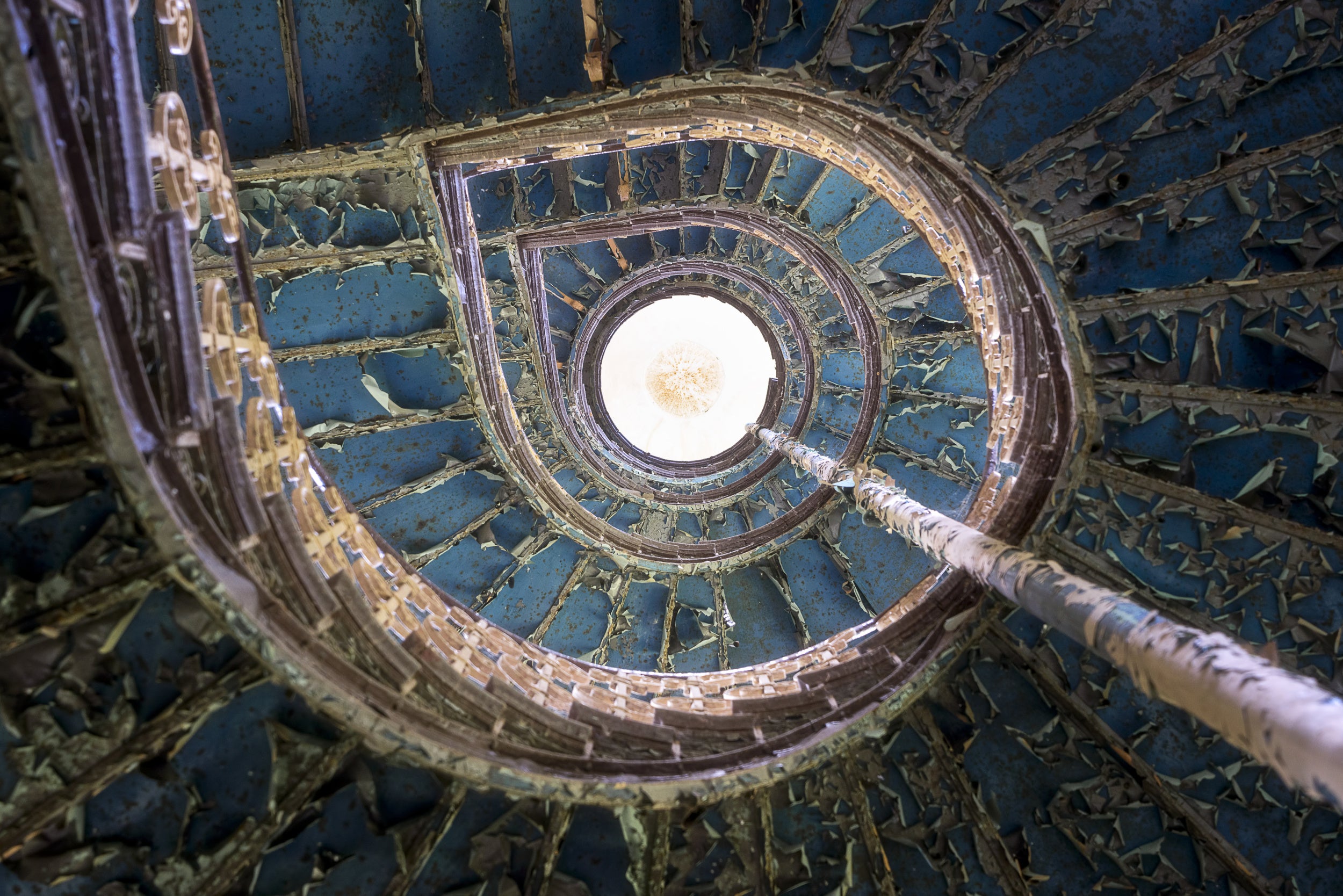 Blue Staircase