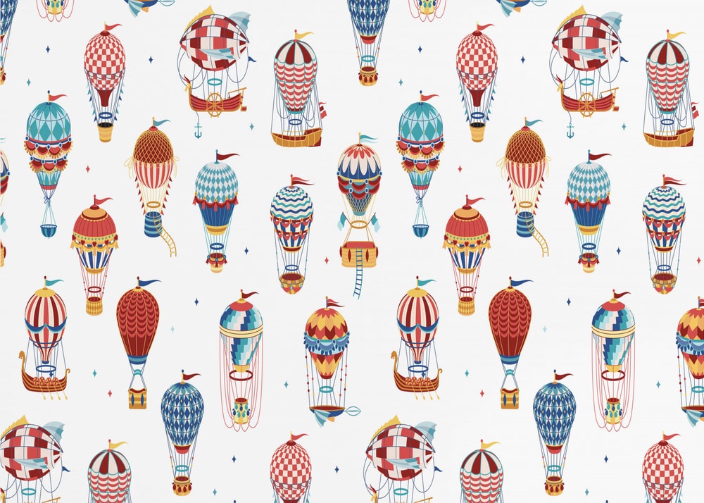 Whimsical Hot Air Balloons