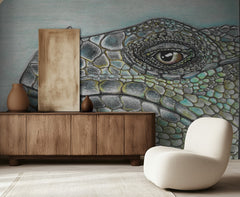 Vivid Iguana Scales
