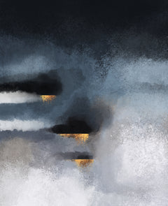 Wall mural Cloudburst – fototapet med unikt motiv som skapar en inspirerande fondvägg