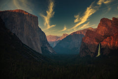Wall mural Yosemite 3 – fototapet med unikt motiv som skapar en inspirerande fondvägg