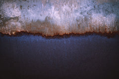 Wall mural Rusty Metal – fototapet med unikt motiv som skapar en inspirerande fondvägg