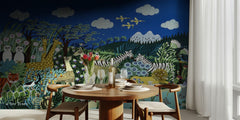 Whimsical Animal Jungle