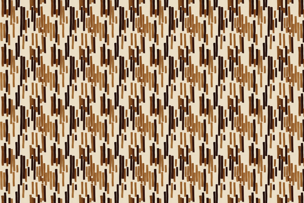 Brunt stripemønster