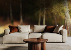 Golden Birch Forest