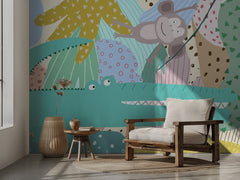 Playful Jungle Animals