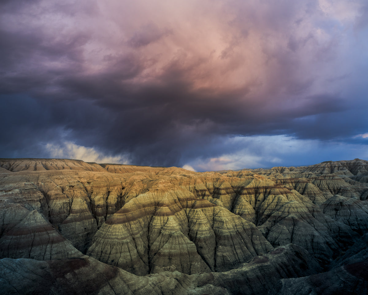 Storm over Badlands