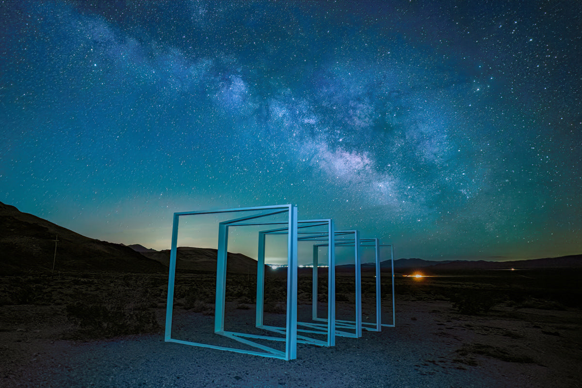 Melkeveien over Frames