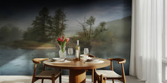 Misty River Morning