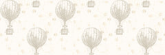 Wall mural Hla15 Hot Air Ballooons Neutral – fototapet med unikt motiv som skapar en inspirerande fondvägg