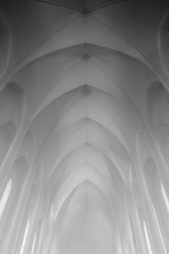 Wall mural La Hallgrímskirkja – fototapet med unikt motiv som skapar en inspirerande fondvägg