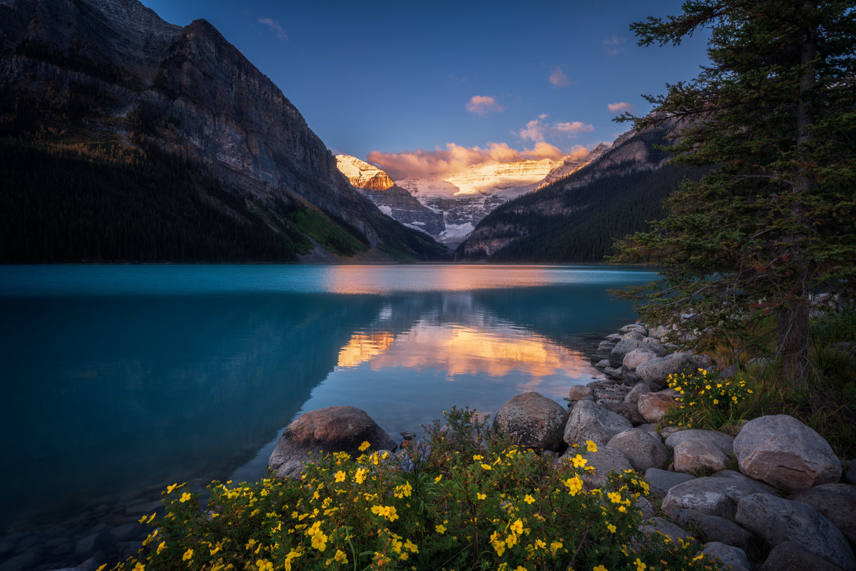 Gulltronen fra Lake Louise
