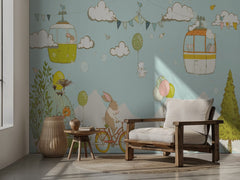 Whimsical Animal Journey