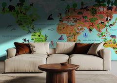 World map for kids