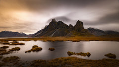 Wall mural Eystrahorn – fototapet med unikt motiv som skapar en inspirerande fondvägg