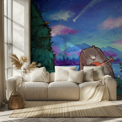 Starry Night Bear Banjo