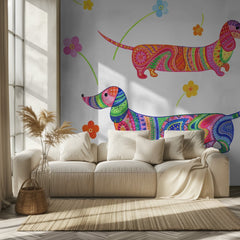 Whimsical Wiener Dogs