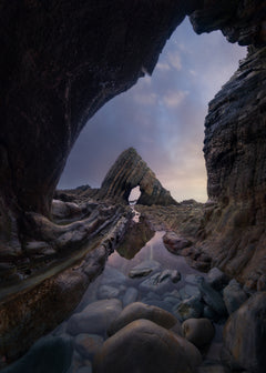 Wall mural Las Rubias cave – fototapet med unikt motiv som skapar en inspirerande fondvägg