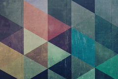 Wall mural Triangle Textures – fototapet med unikt motiv som skapar en inspirerande fondvägg
