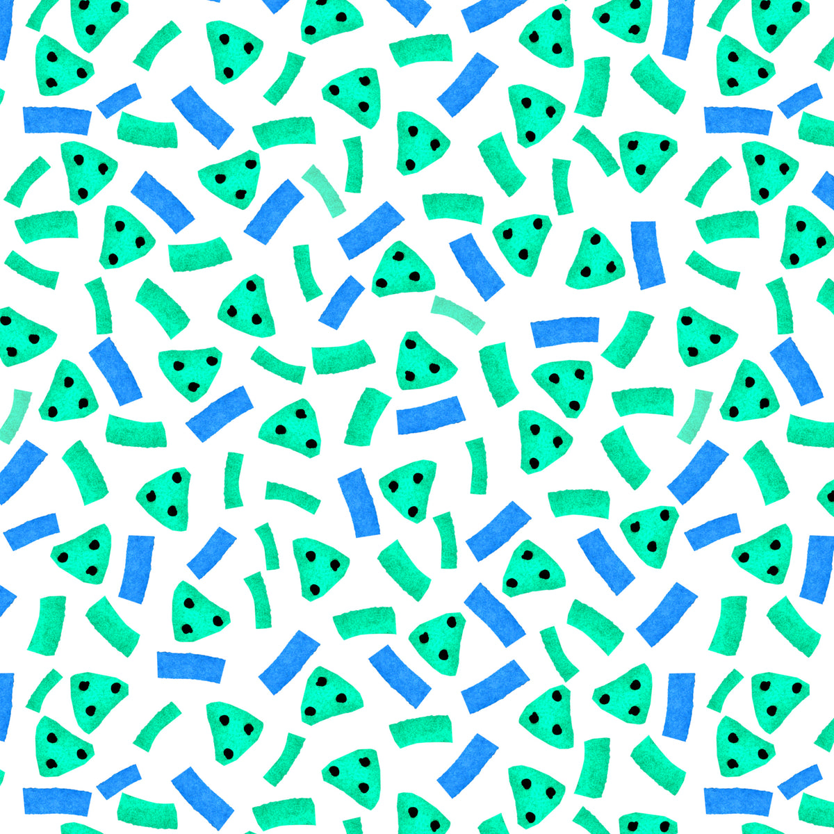 Geometriske former pastell