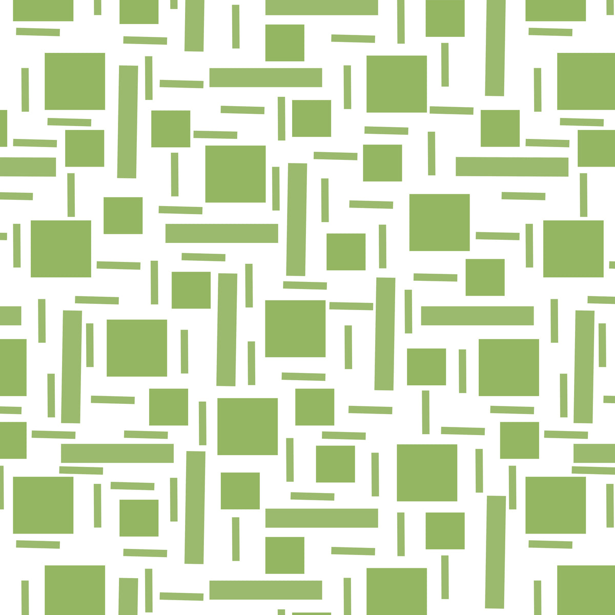 Shapely #2 Olive geometrisk abstrakt