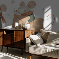 Holiday Mice with Gifts