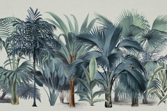 Wall mural Exotic Wildlife 4 1 – fototapet med unikt motiv som skapar en inspirerande fondvägg