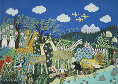 Whimsical Animal Jungle