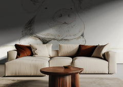 Cute Watercolor Pig