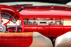 Wall mural American Way of Drive – fototapet med unikt motiv som skapar en inspirerande fondvägg