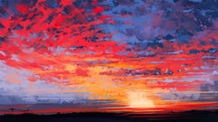 Wall mural Heaven3png – fototapet med unikt motiv som skapar en inspirerande fondvägg