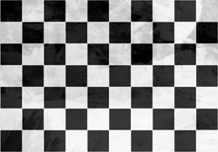 Wall mural Checkerboard – fototapet med unikt motiv som skapar en inspirerande fondvägg