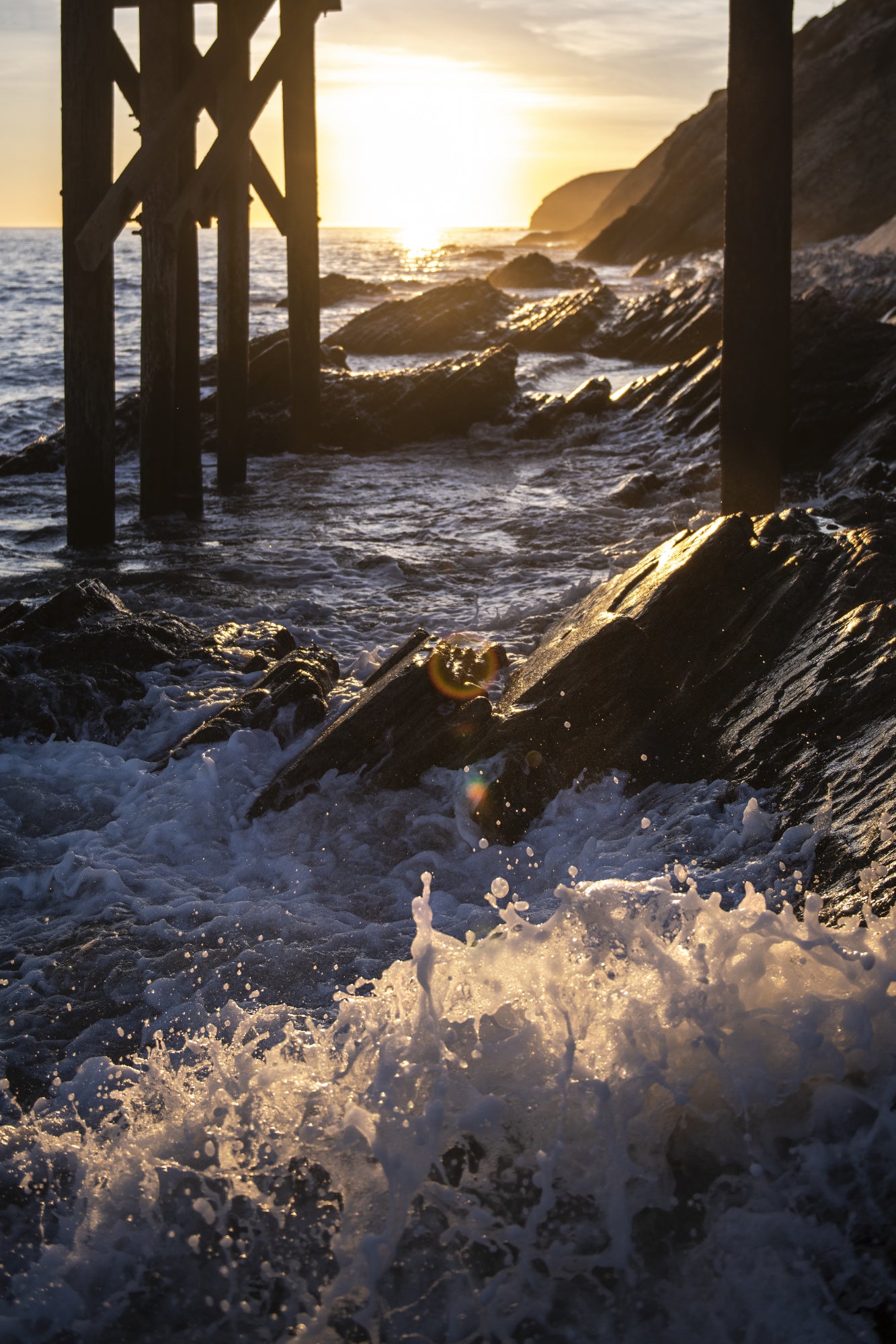 Coast at Sunset