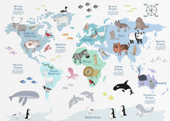 Kids World Animal Map