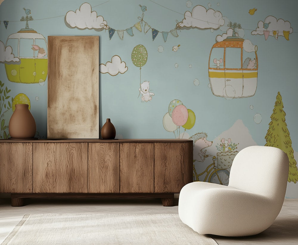 Whimsical Animal Journey