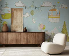 Whimsical Animal Journey