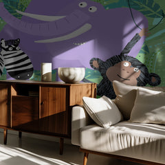 Playful Jungle Animals