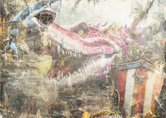 Epic Dragon Shark Battle