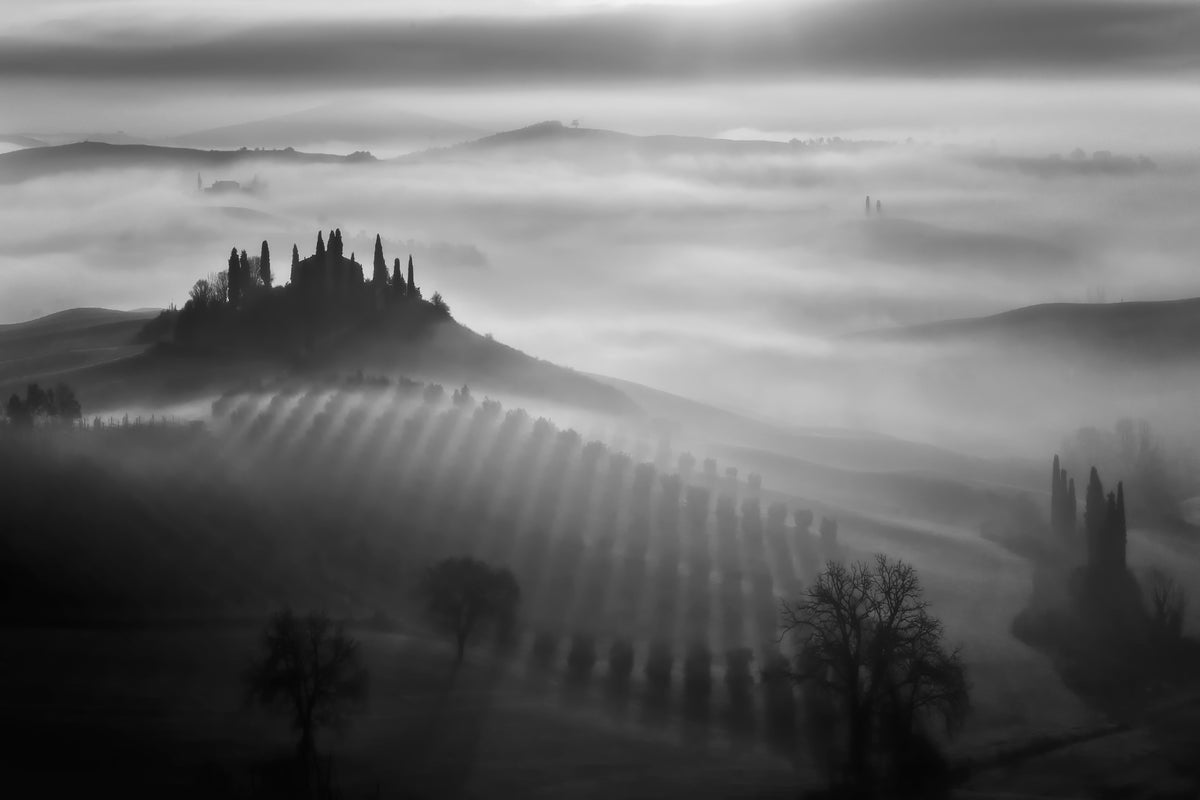 Toscana tåke