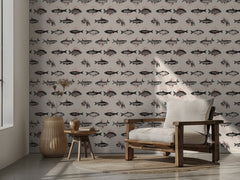 Watercolor Fish Pattern