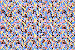 Wall mural Pattern No 148 – fototapet med unikt motiv som skapar en inspirerande fondvägg