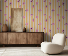 Sweet Floral Stripes